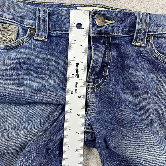 Abercrombie & Fitch Jean Shorts Womens Size 4 Blue - Picture 6 of 13